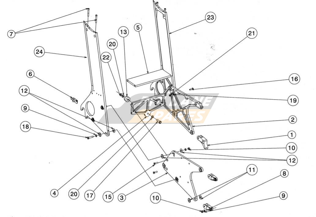 REAR WING ASSY